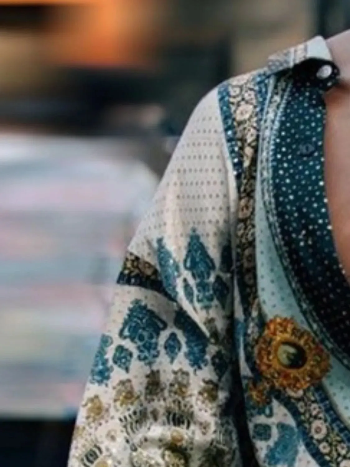 Men's Full Size Collared Neck Long Sleeve Shirt Plus Size sold by Gigi Laurent product image thumbnail 3