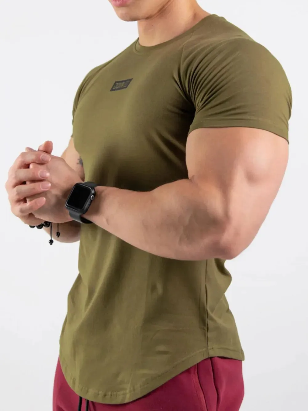 Men's Round Neck Short Sleeve T-Shirt sold by Gigi Laurent product image thumbnail 2