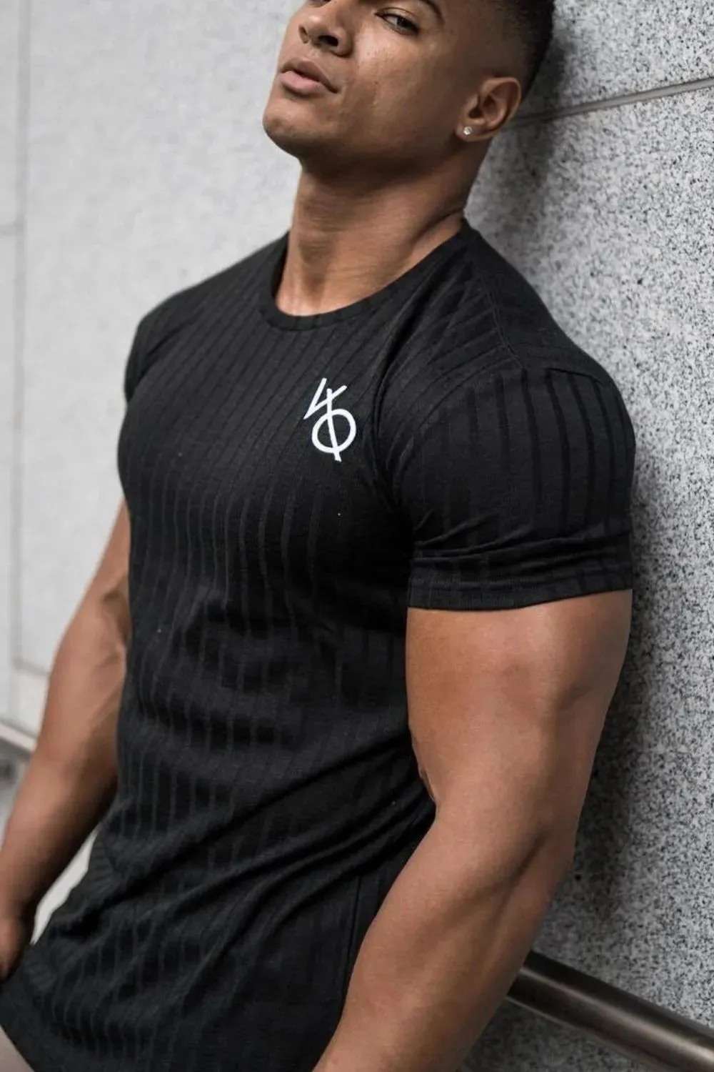 Men's Round Neck Short Sleeve T-Shirt sold by Gigi Laurent product image thumbnail 2