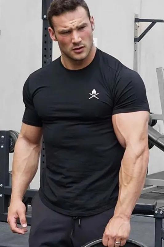 Men's Round Neck Short Sleeve T-Shirt sold by Gigi Laurent