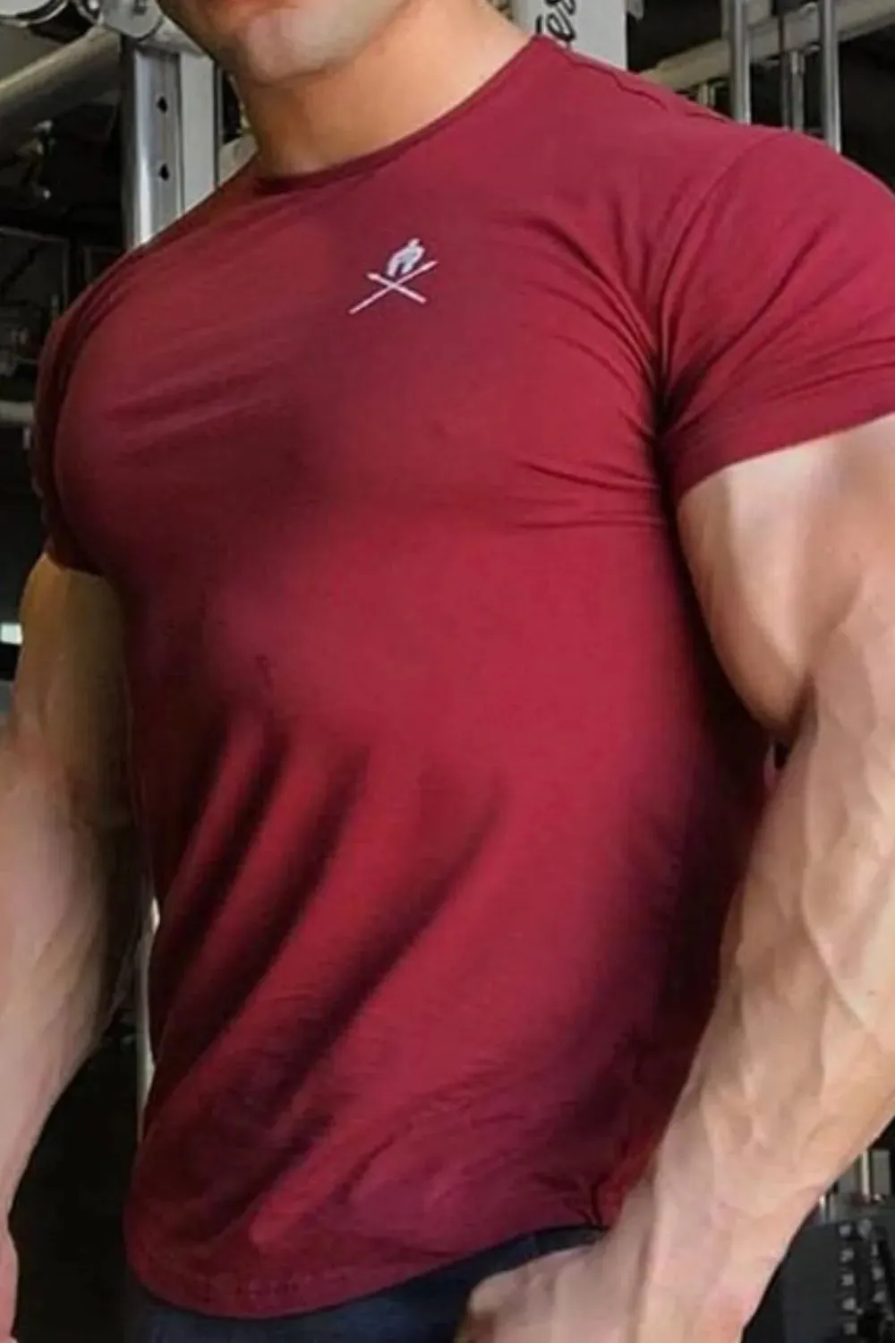 Men's Round Neck Short Sleeve T-Shirt sold by Gigi Laurent product image thumbnail 3