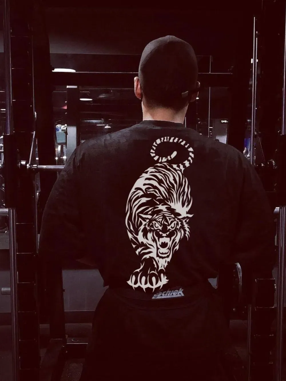 Men's Plus Size Tiger Round Neck Short Sleeve T-Shirt sold by Gigi Laurent product image thumbnail 2