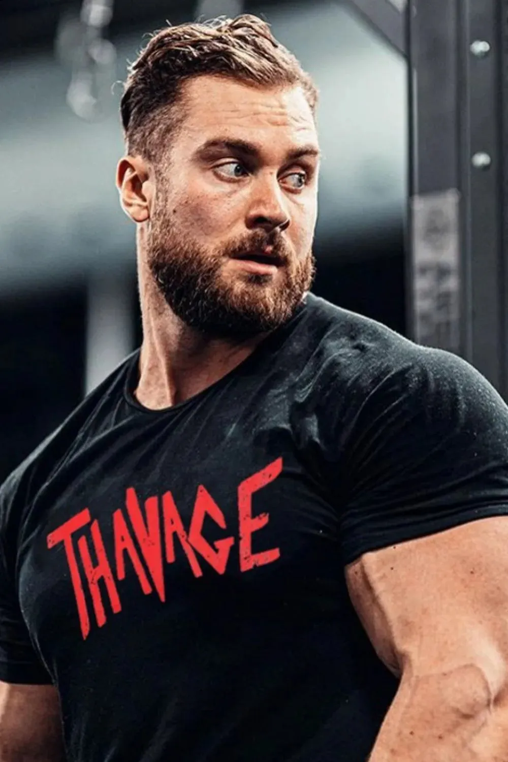 Men's Plus Size Letter Graphic Round Neck Short Sleeve T-Shirt sold by Gigi Laurent product image thumbnail 3