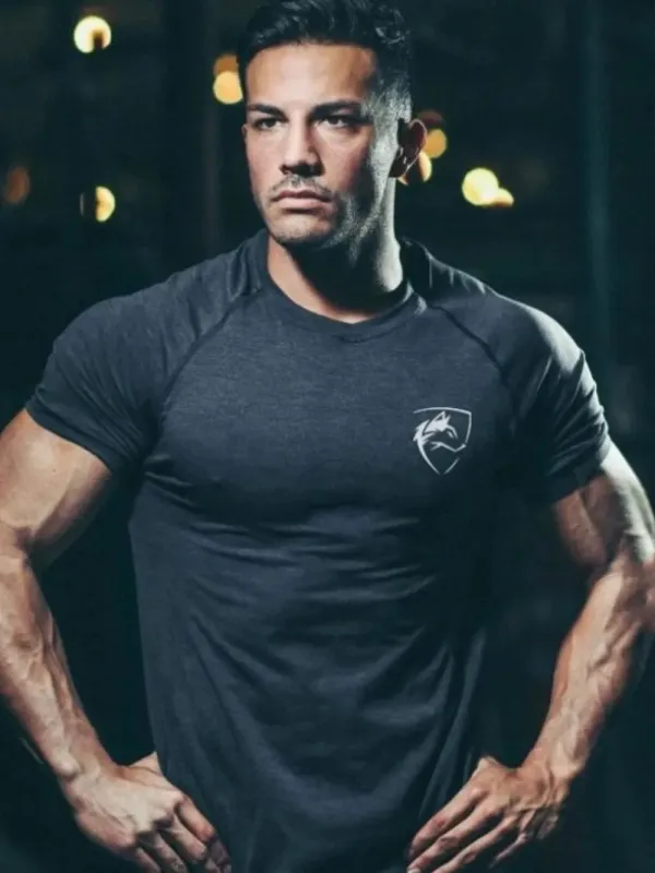 Men's Plus Size Round Neck Short Sleeve T-Shirt sold by Gigi Laurent