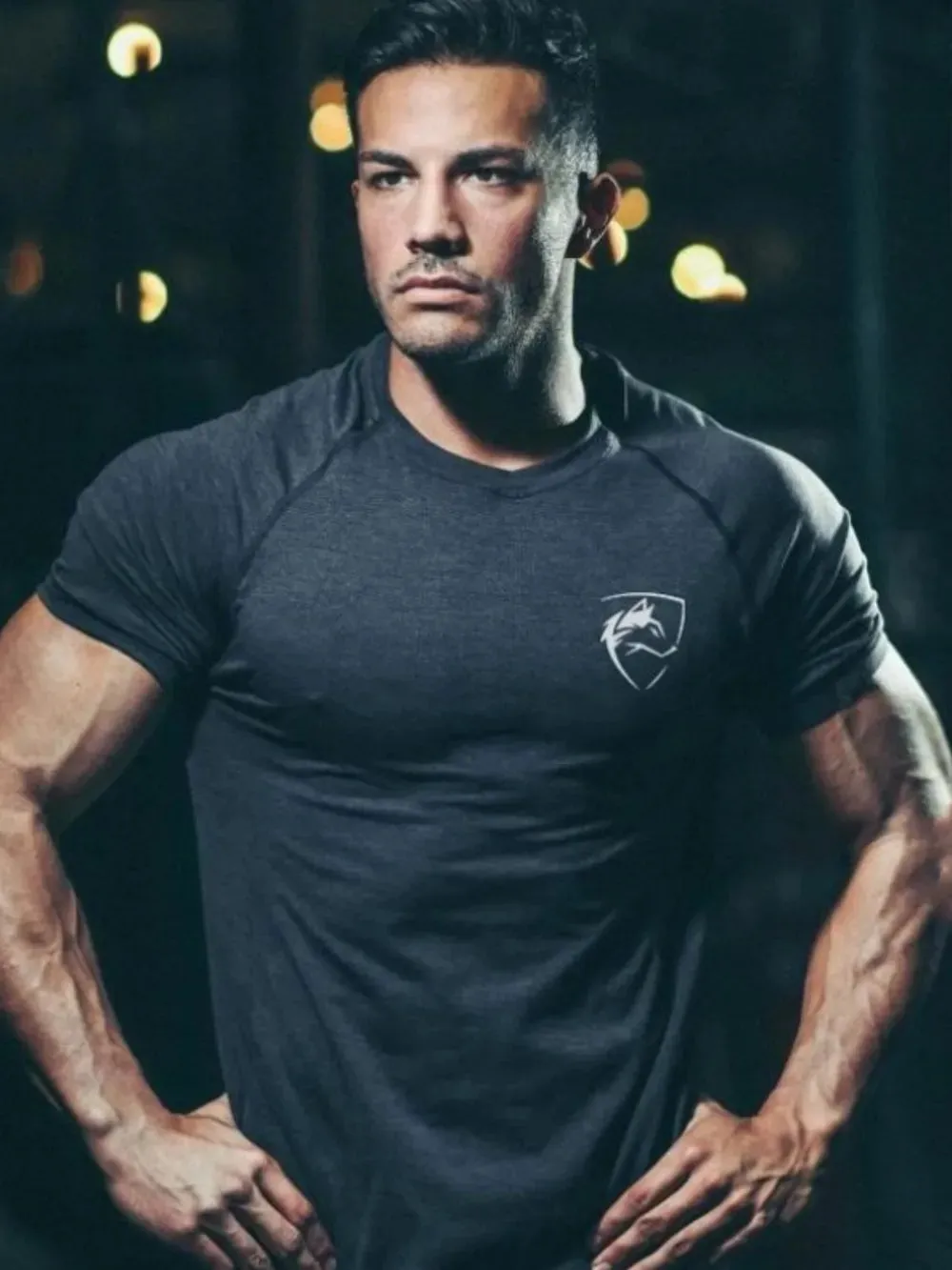 Men's Plus Size Round Neck Short Sleeve T-Shirt sold by Gigi Laurent