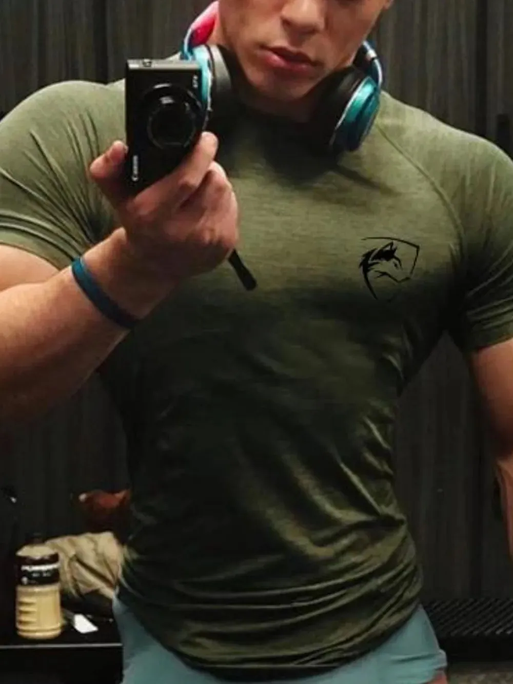 Men's Plus Size Round Neck Short Sleeve T-Shirt sold by Gigi Laurent product image thumbnail 3