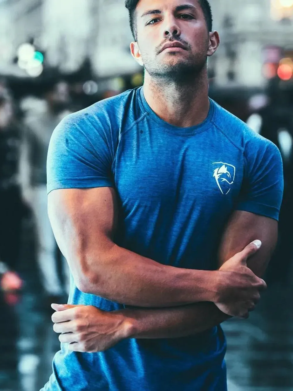 Men's Plus Size Round Neck Short Sleeve T-Shirt sold by Gigi Laurent product image thumbnail 5