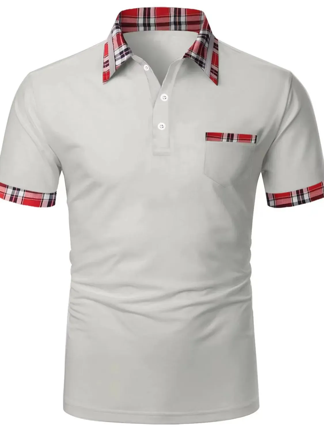 Men's Full Size Collared Neck Short Sleeve Polo Plus Size sold by Gigi Laurent product image thumbnail 5