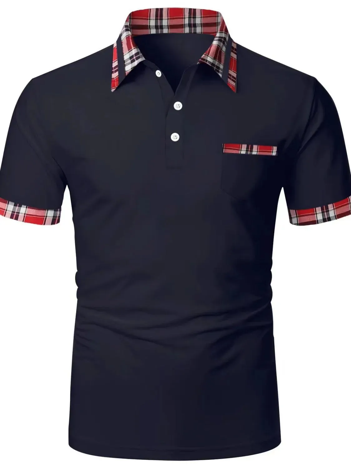 Men's Full Size Collared Neck Short Sleeve Polo Plus Size sold by Gigi Laurent product image thumbnail 3