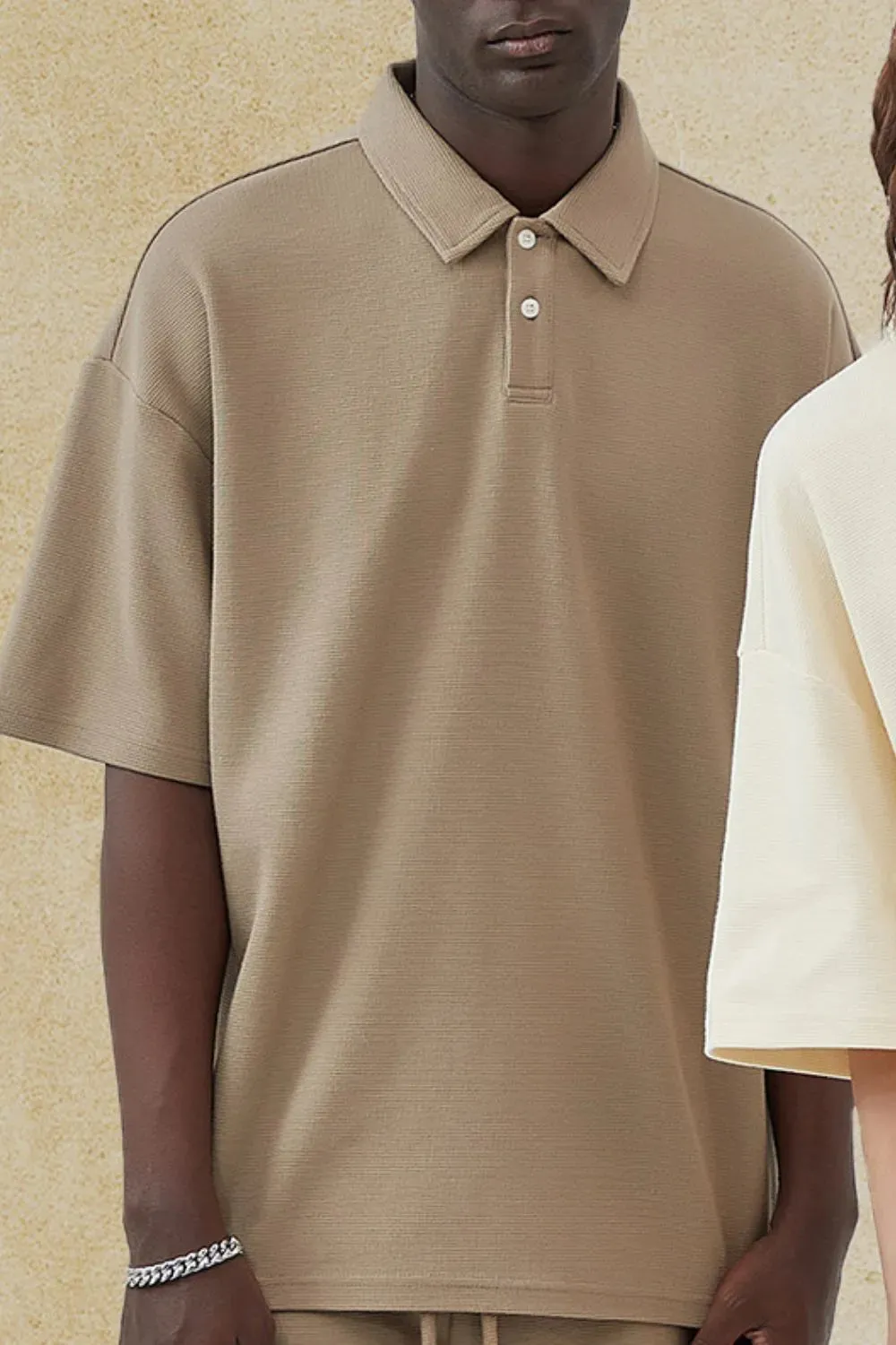Men's Collared Neck Half Sleeve Polo sold by Gigi Laurent
