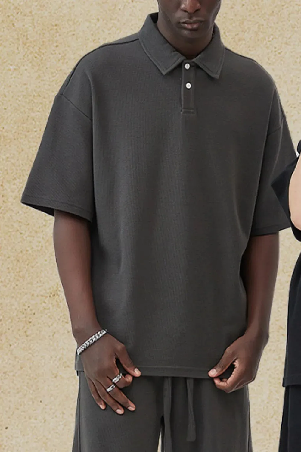 Men's Collared Neck Half Sleeve Polo sold by Gigi Laurent product image thumbnail 2