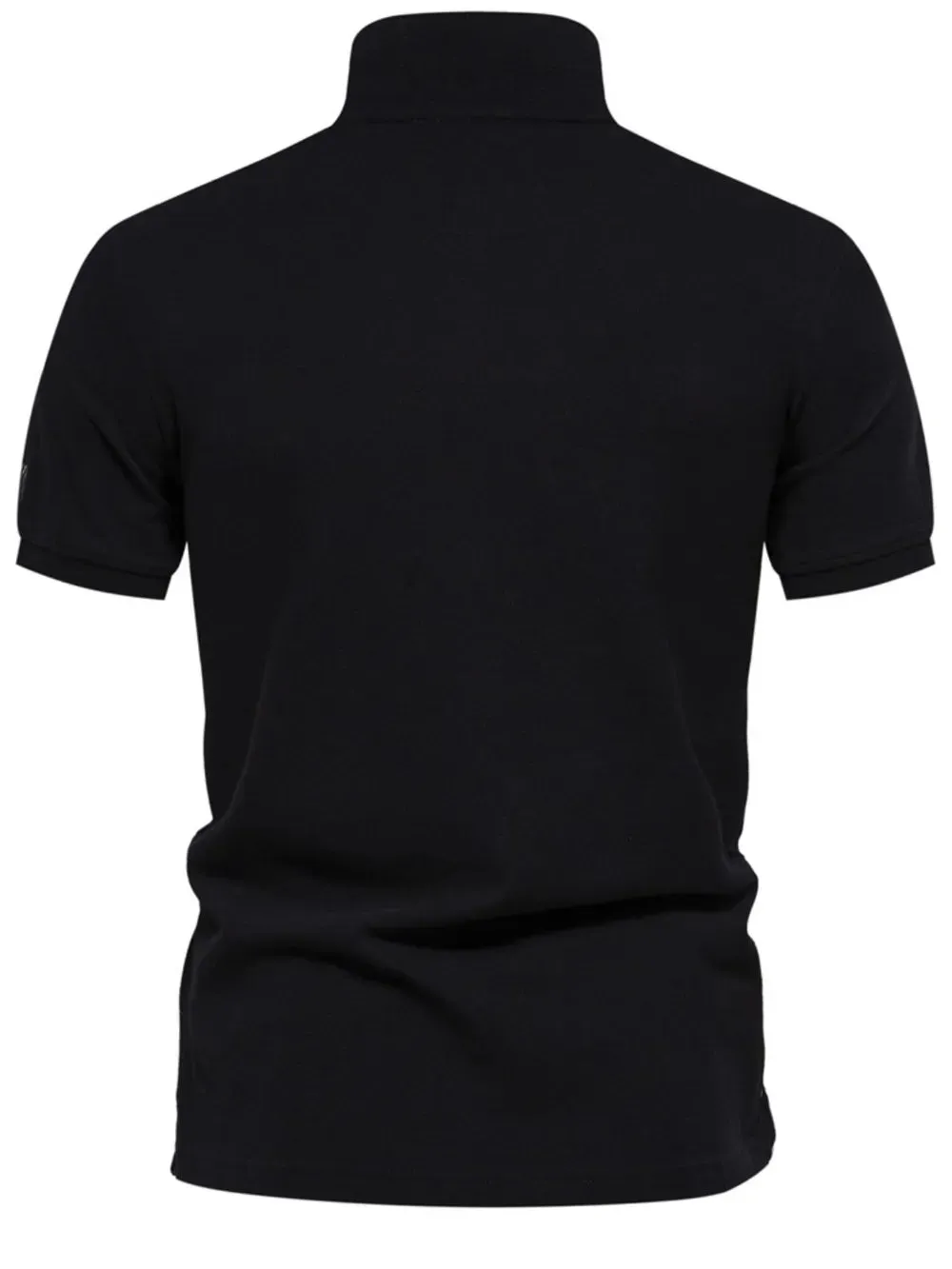 Men's Collared Neck Geometric Embroidered Polo sold by Gigi Laurent product image thumbnail 5