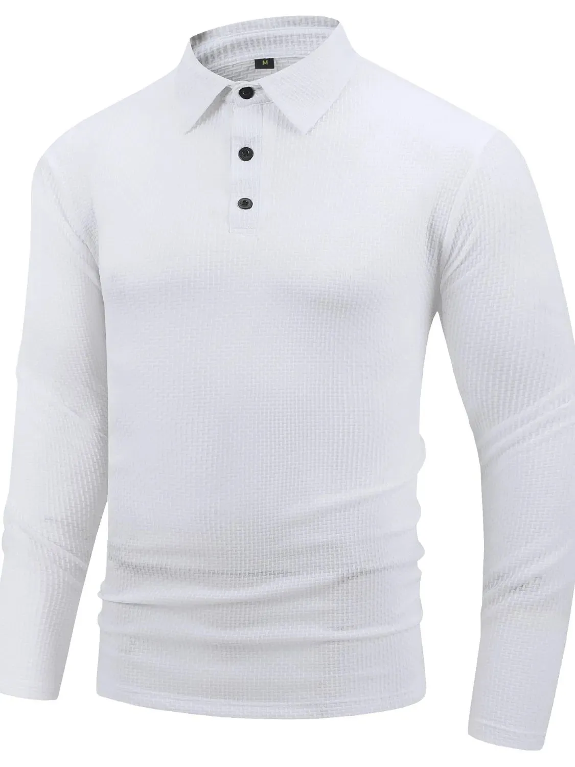 Men's Full Size Button Detail Long Sleeve Top Plus Size sold by Gigi Laurent