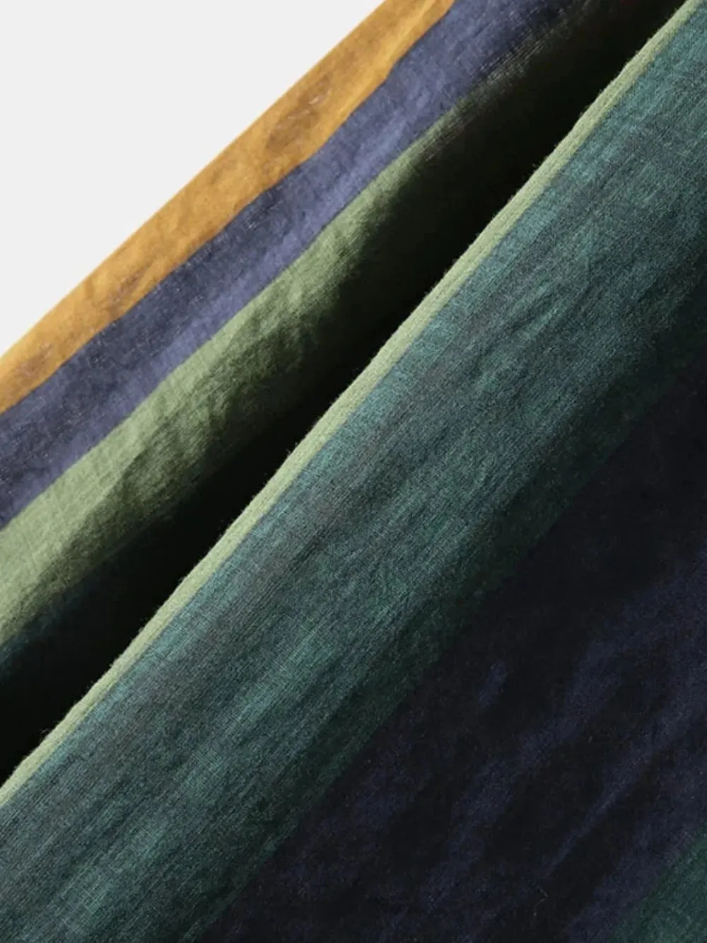 Men's Full Size Contrast Striped Button Down Shirt Plus Size sold by Gigi Laurent product image thumbnail 4