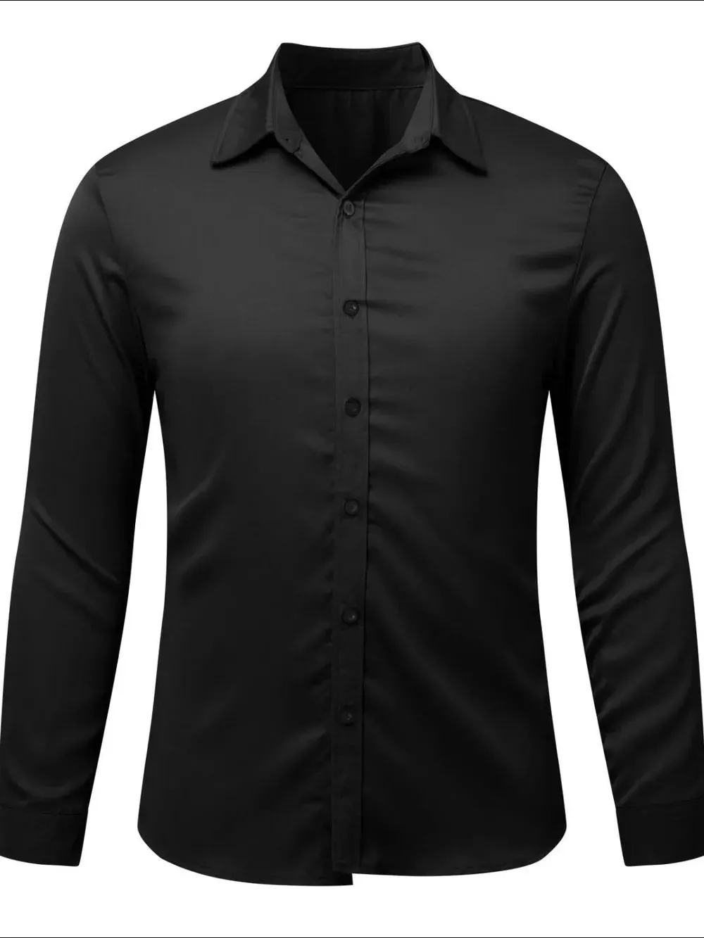 Men's Button Down Long Sleeve Shirt sold by Gigi Laurent product image thumbnail 4