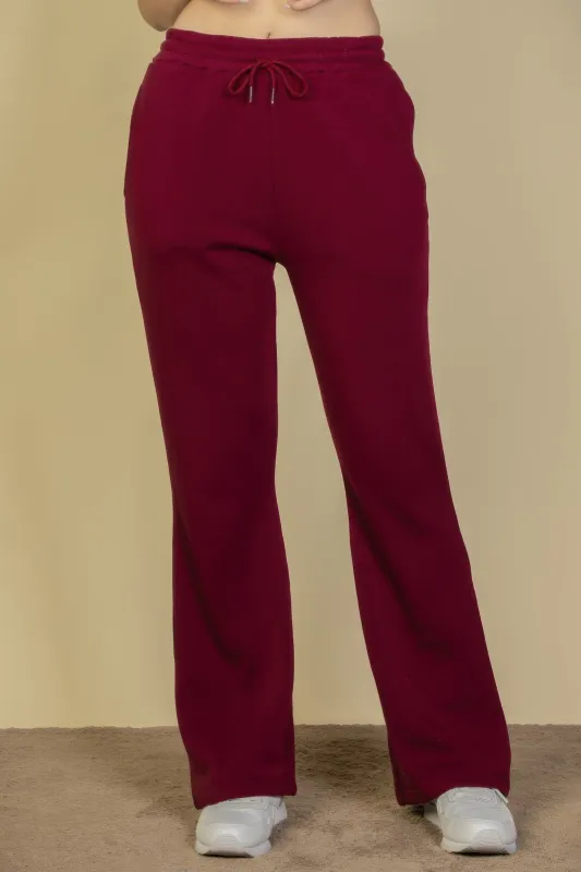 Drawstring Waist Slant Pocket Sweatpants sold by Gigi Laurent