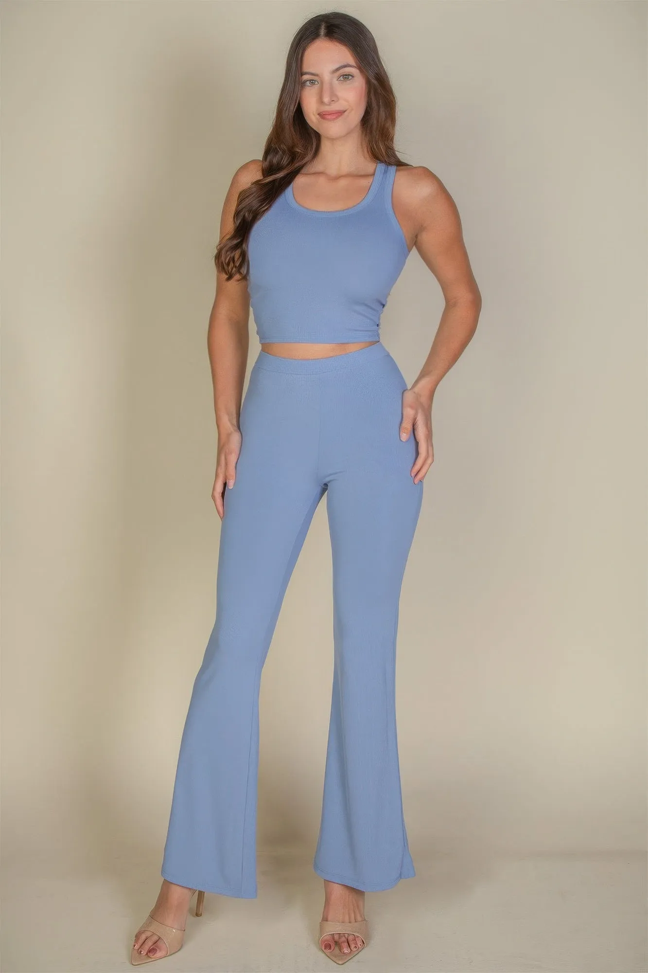 High Waisted Flare Pants sold by Gigi Laurent product image thumbnail 2