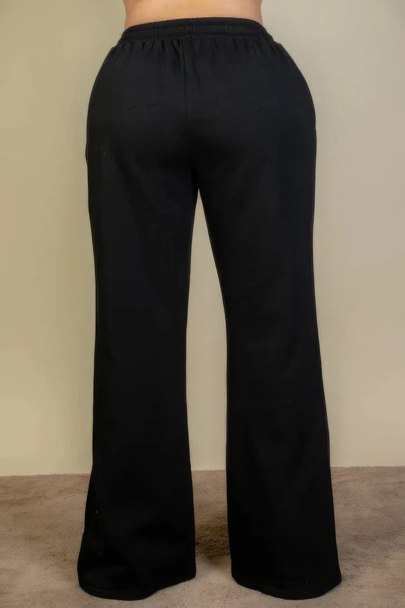 Plus Size Drawstring Waist Slant Pocket Sweatpants sold by Gigi Laurent product image thumbnail 4