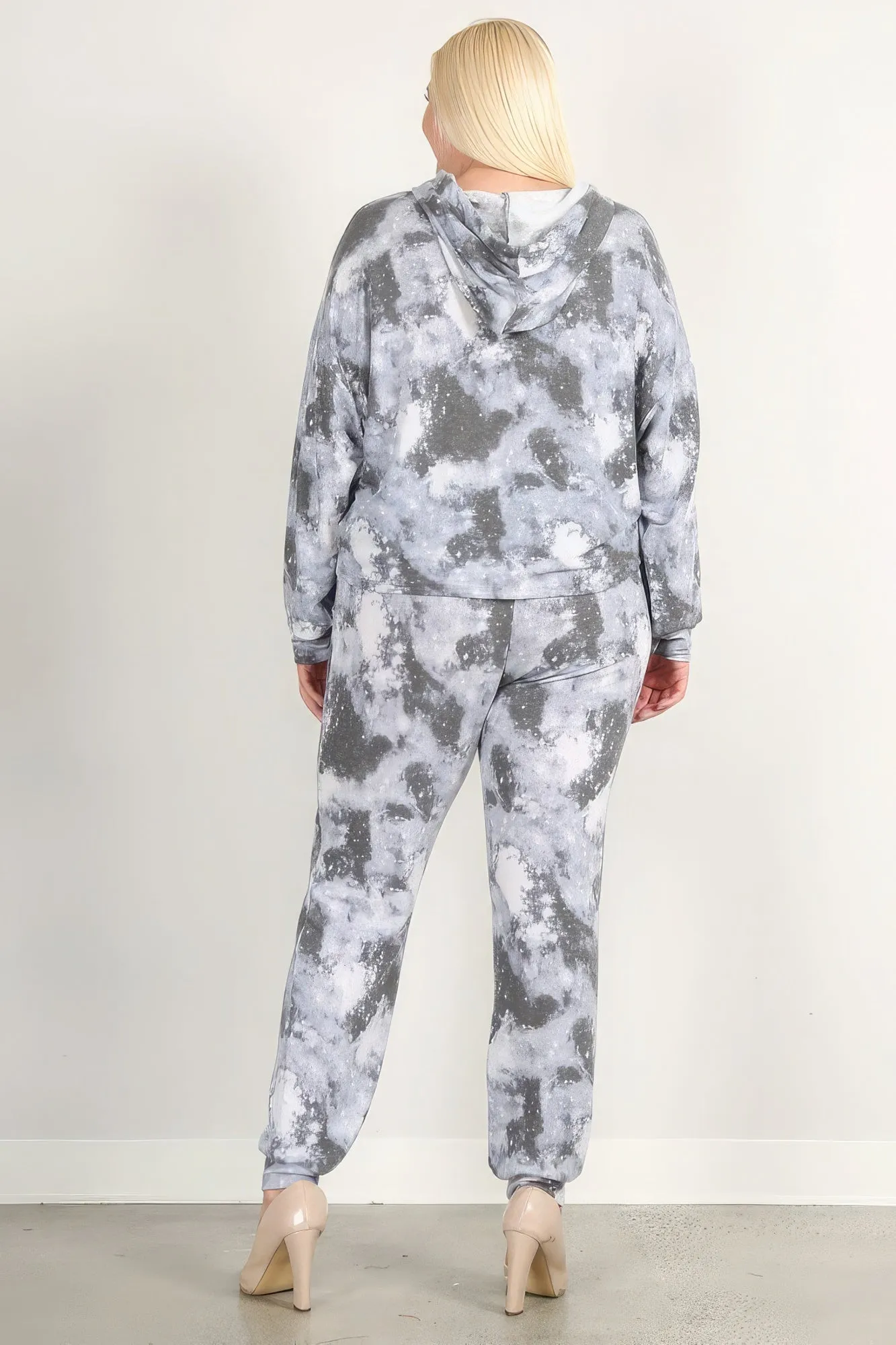 Tie Dye Print Pullover Hoodie And Sweatpants sold by Gigi Laurent product image thumbnail 4