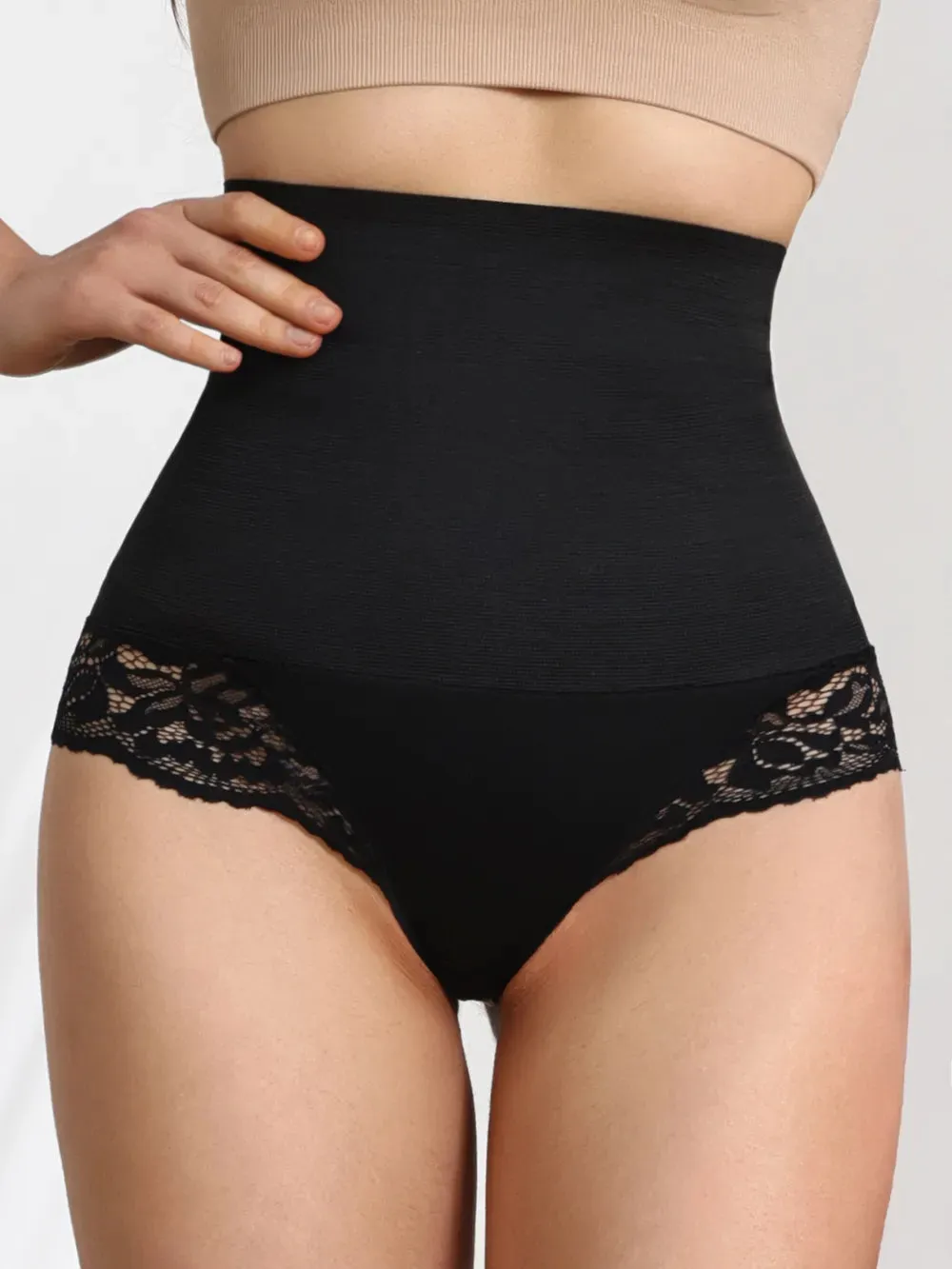 Lace Detail High Waist Shaping Panty sold by Gigi Laurent product image thumbnail 2