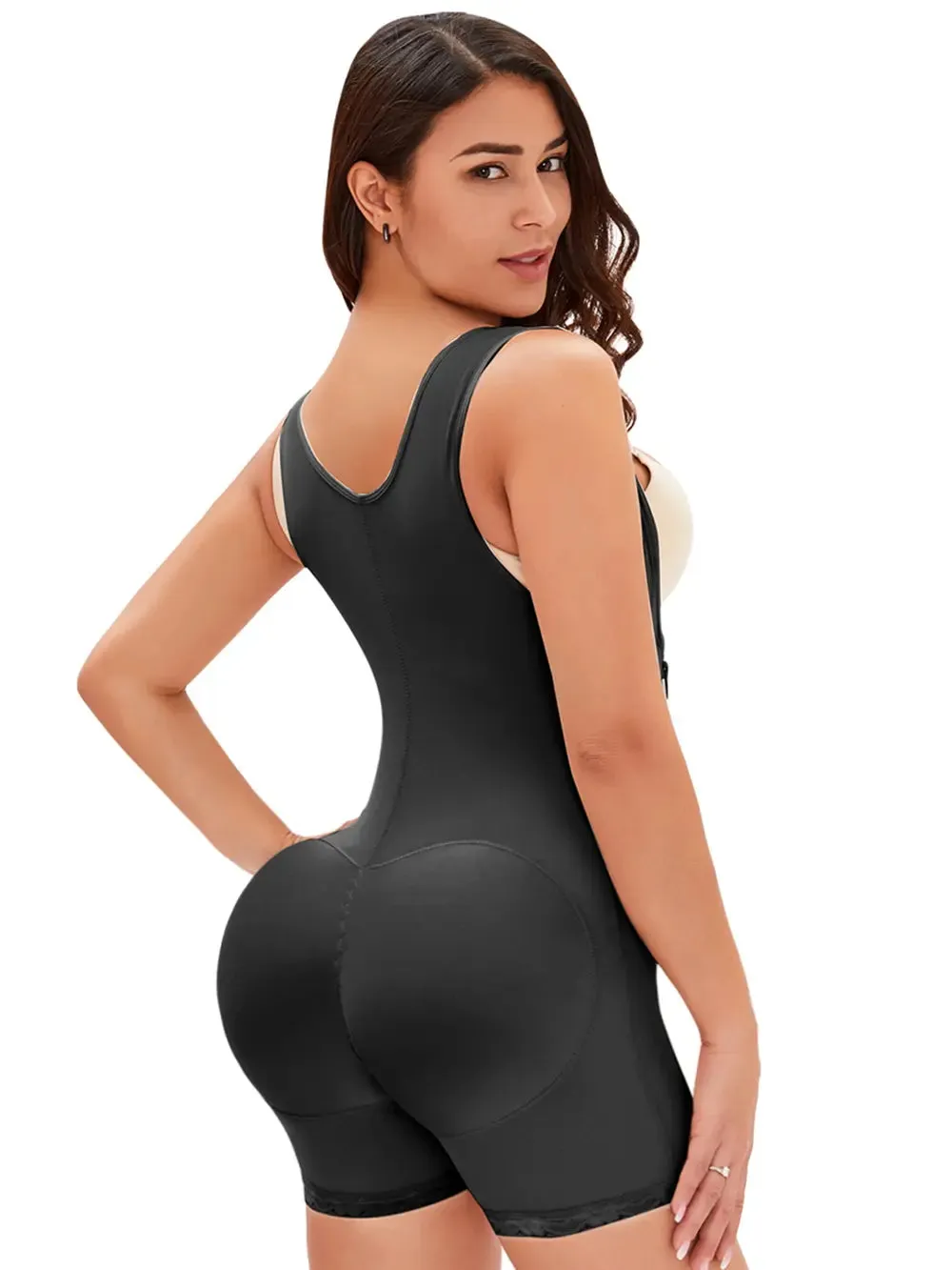 Full Size Side Zip Up Wide Strap Shapewear sold by Gigi Laurent product image thumbnail 3