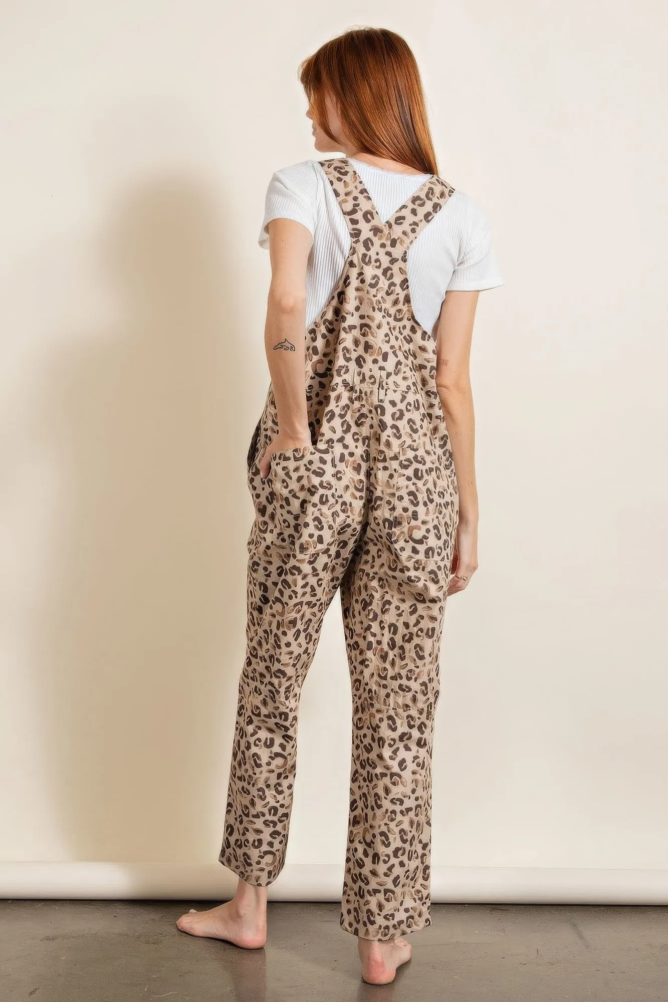 Animal/leopard Printed Jumpsuit sold by Gigi Laurent product image thumbnail 4