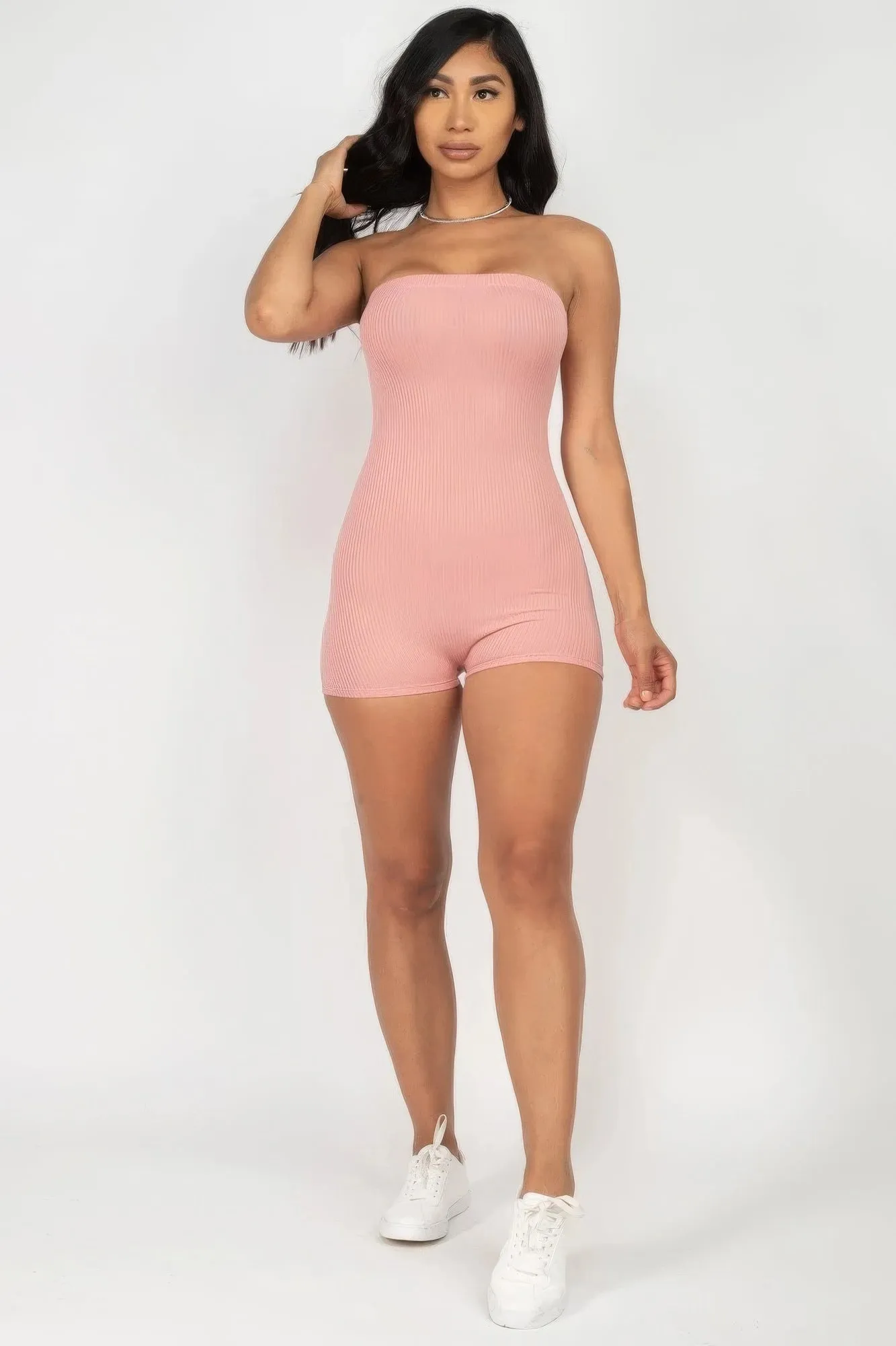 Fitted Tube Romper sold by Gigi Laurent product image thumbnail 2