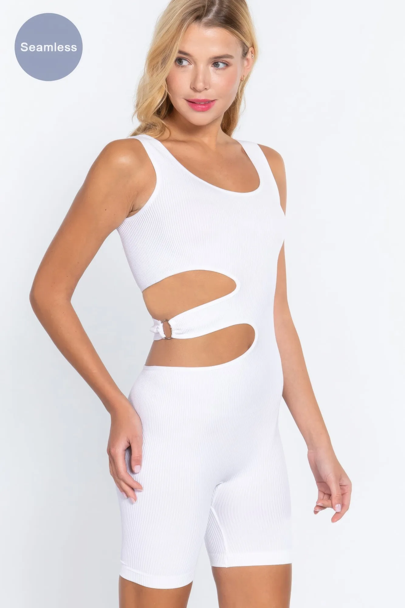 Suave Cut-out Seamless Romper sold by Gigi Laurent product image thumbnail 3
