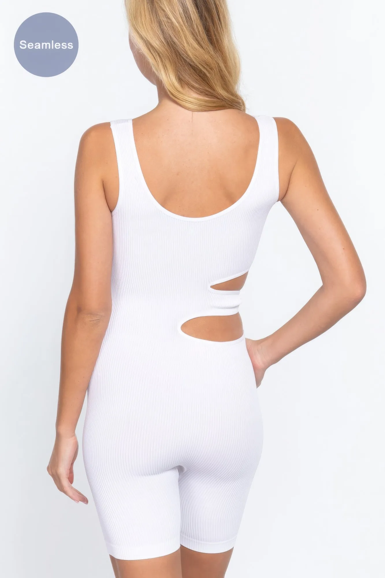 Suave Cut-out Seamless Romper sold by Gigi Laurent product image thumbnail 4