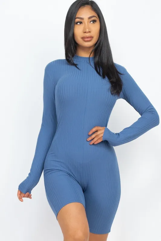 Ribbed Knit Romper sold by Gigi Laurent
