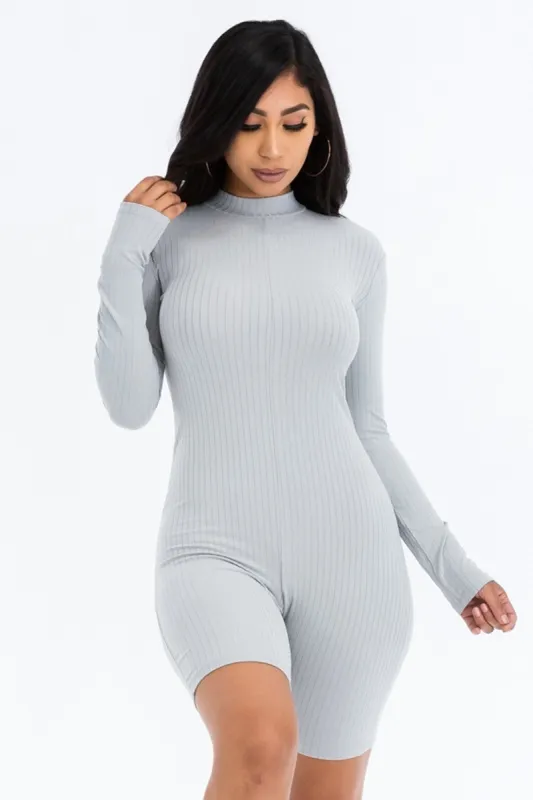 Ribbed Knit Romper sold by Gigi Laurent