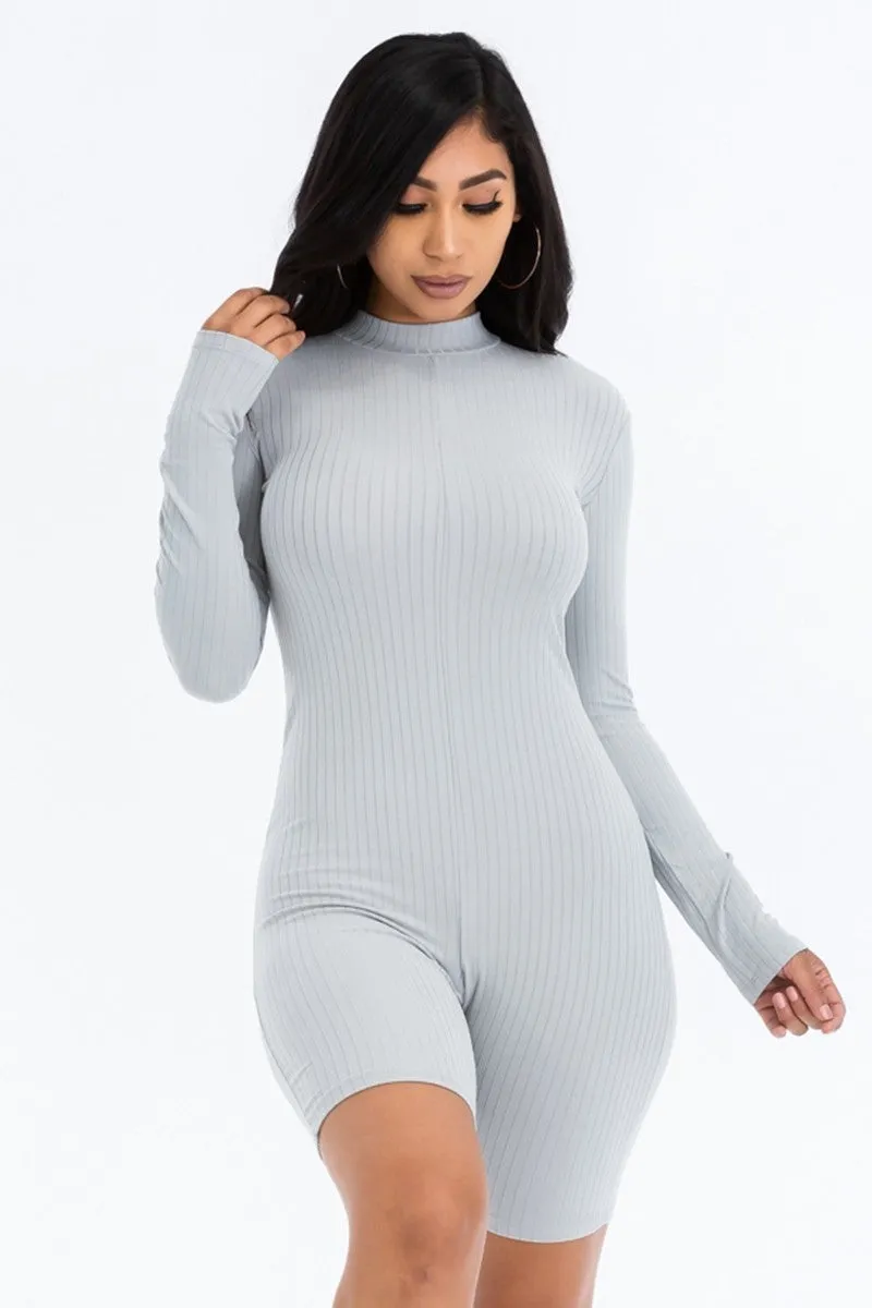 Ribbed Knit Romper sold by Gigi Laurent