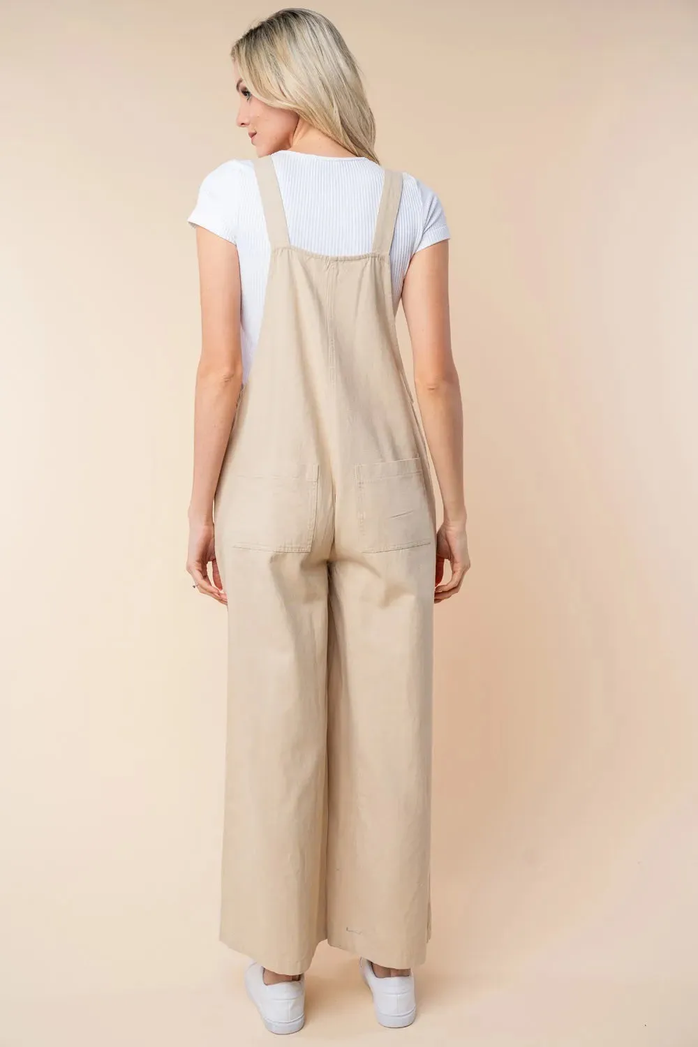 White Birch Sleeveless Wide Leg Jumpsuit sold by Gigi Laurent product image thumbnail 2