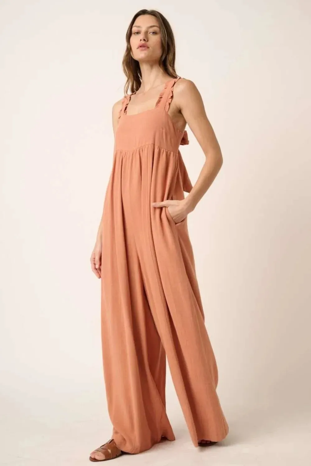 Mittoshop Sleeveless Wide Leg Jumpsuit sold by Gigi Laurent