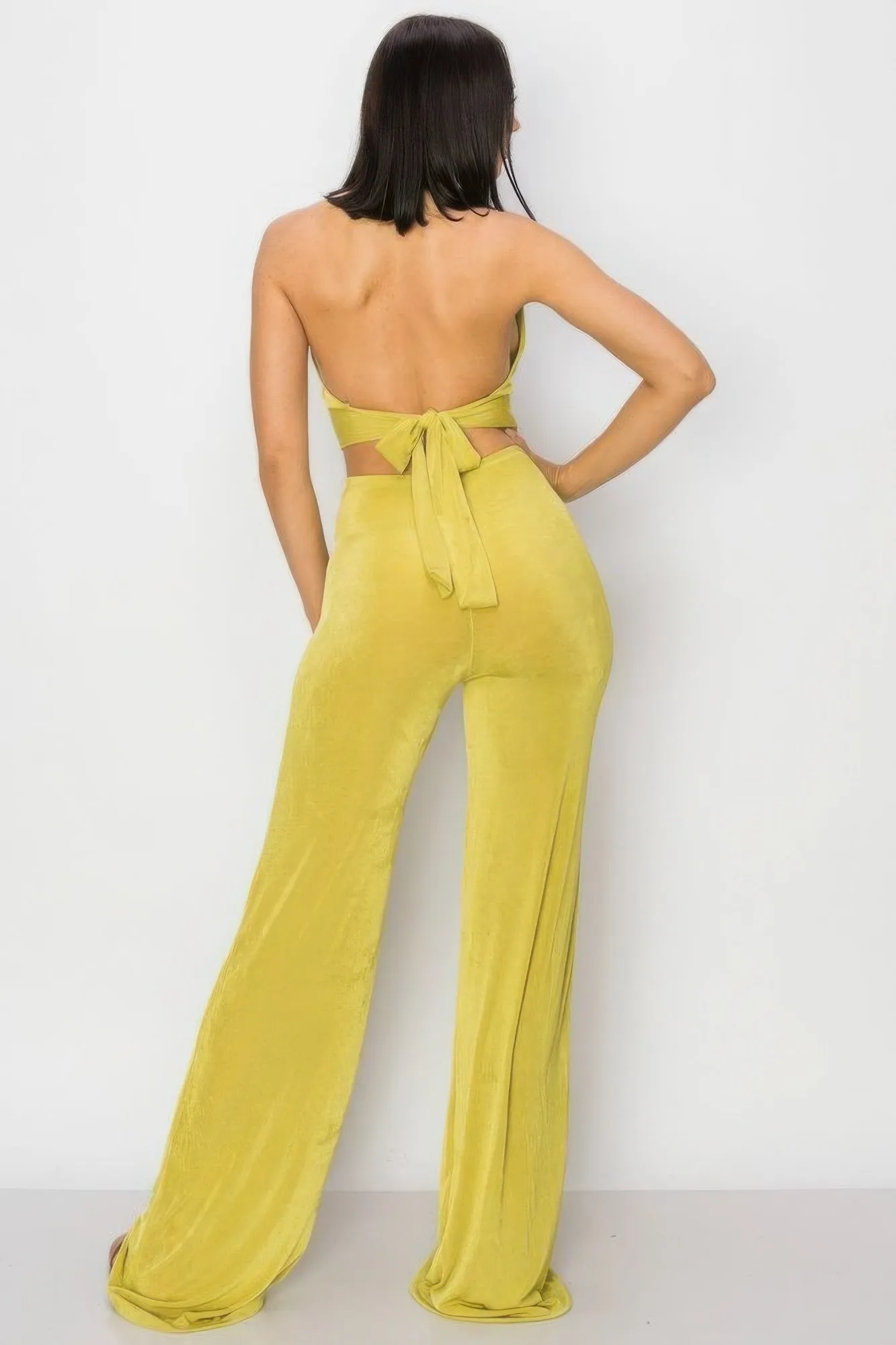 Olid Slinky Wide Legs Jumpsuit sold by Gigi Laurent product image thumbnail 4