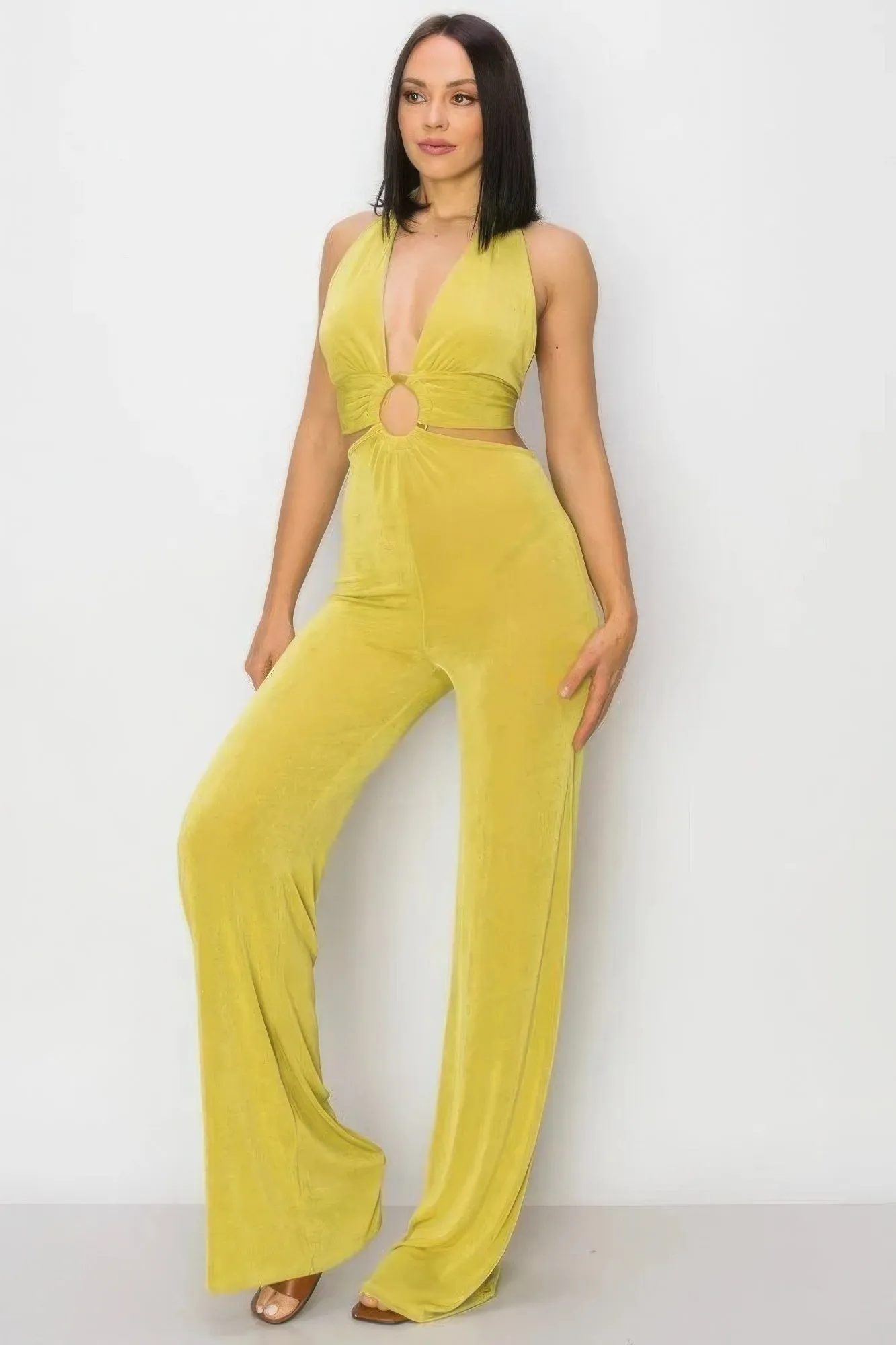 Olid Slinky Wide Legs Jumpsuit sold by Gigi Laurent product image thumbnail 2