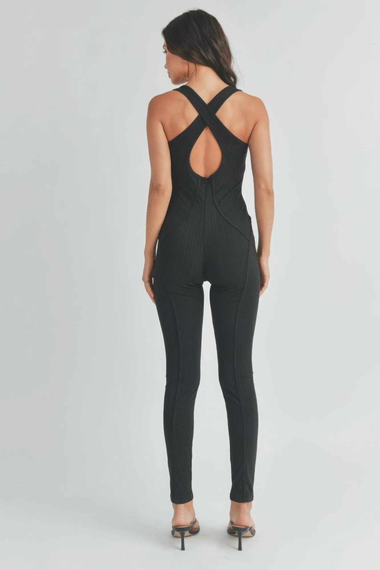 Solid Color Jumpsuit sold by Gigi Laurent product image thumbnail 5