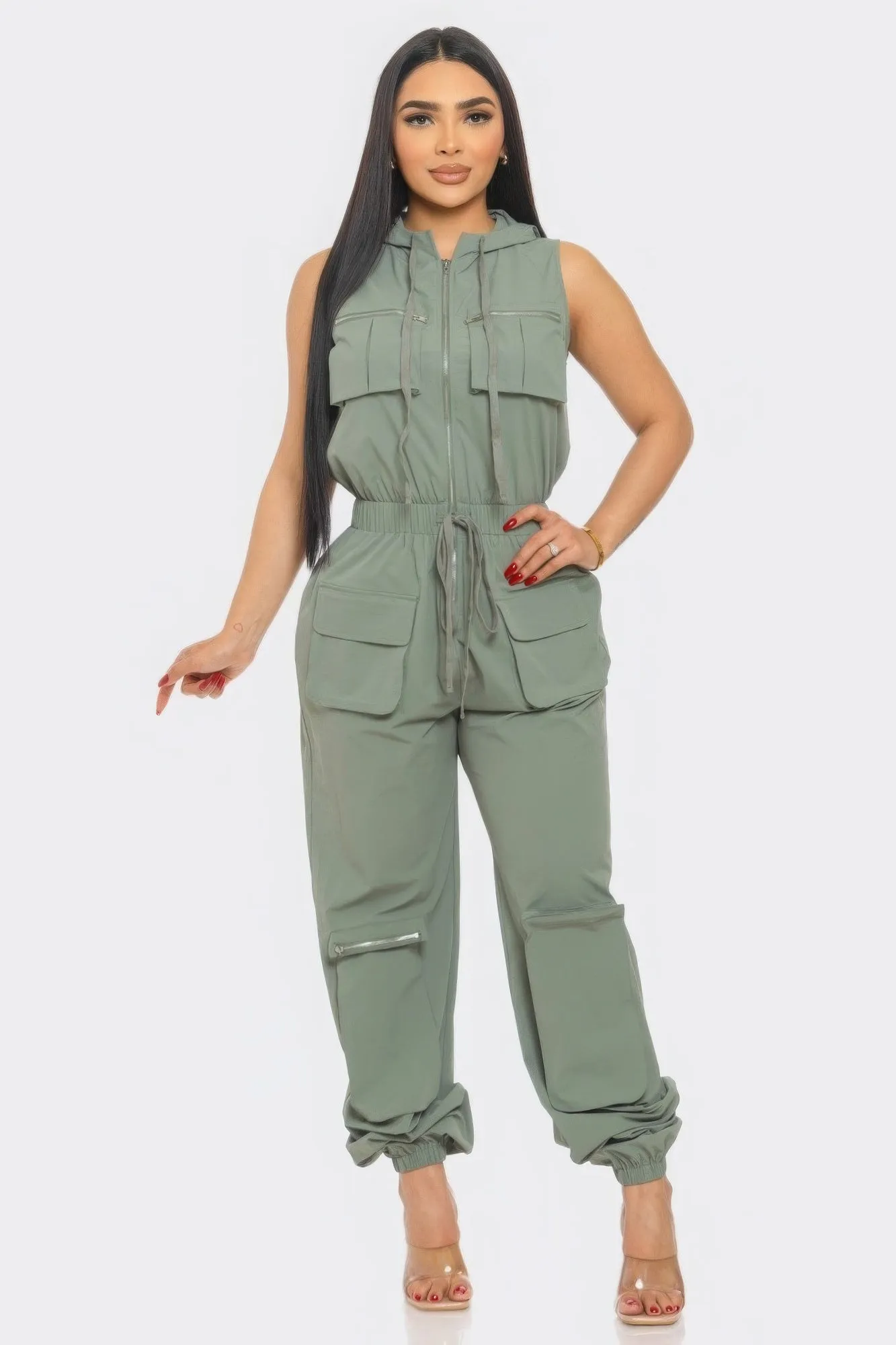 Cargo Jumpsuit sold by Gigi Laurent product image thumbnail 2
