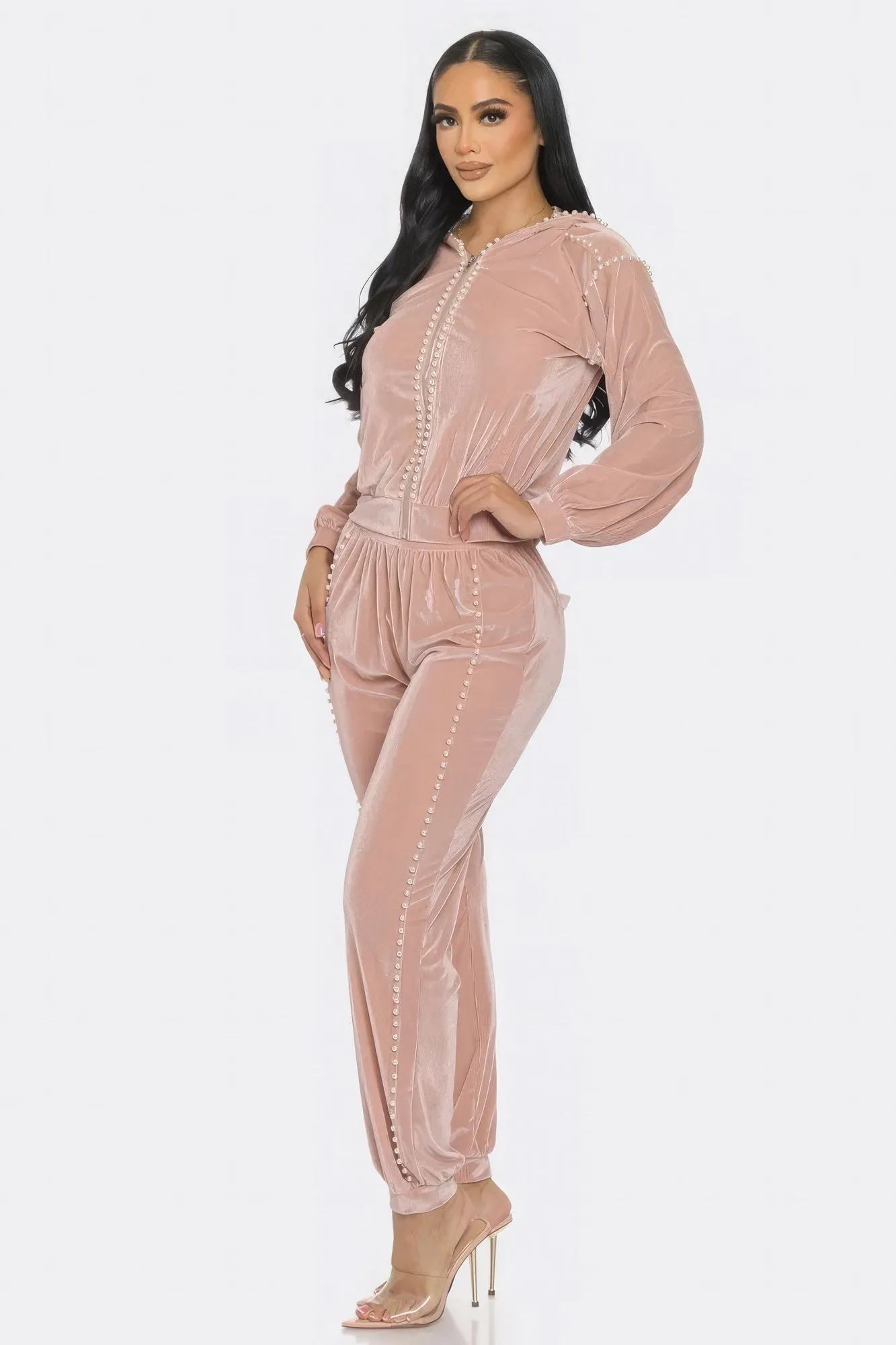 Jogger With Pearls Set sold by Gigi Laurent product image thumbnail 2