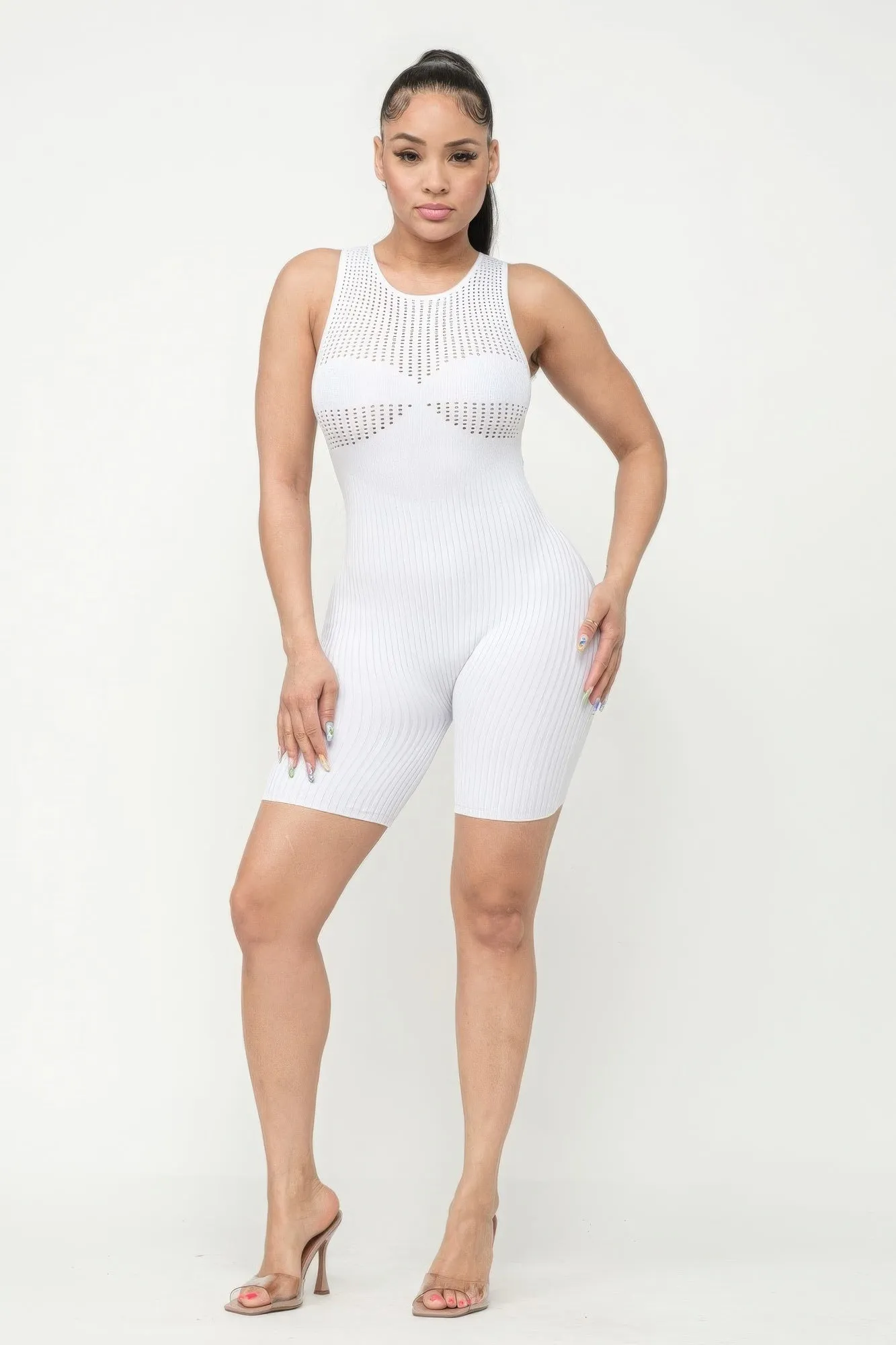 Poinetlle Stitch Romper sold by Gigi Laurent product image thumbnail 2