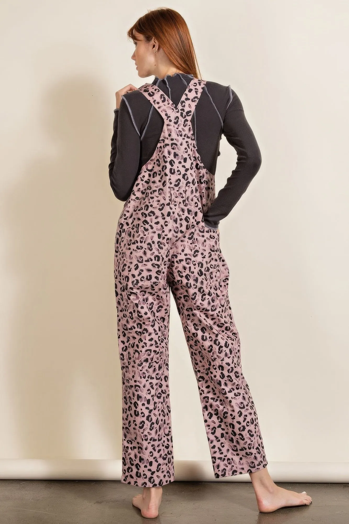 Animal/leopard Printed Jumpsuit sold by Gigi Laurent product image thumbnail 4