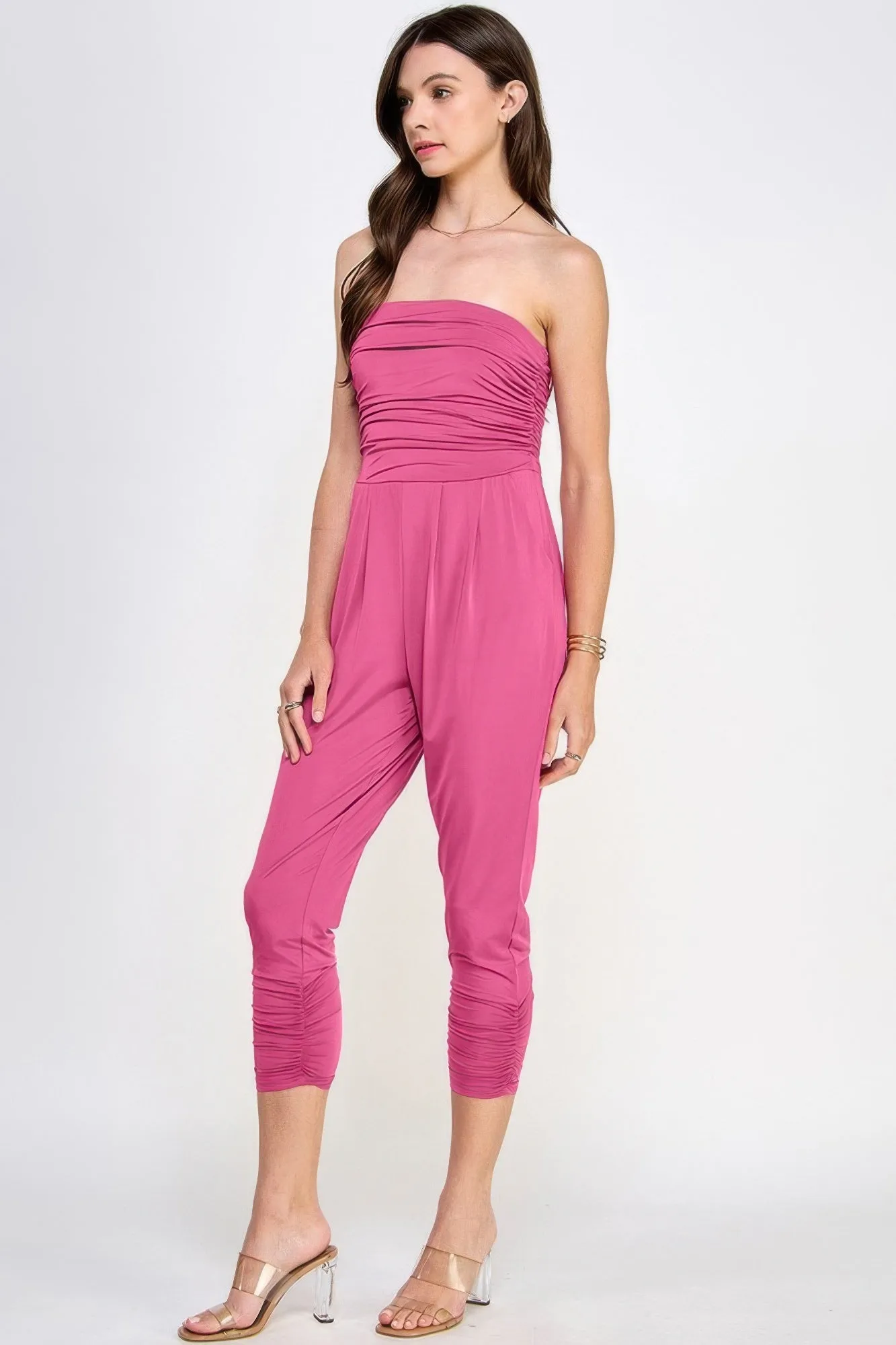 Tube Top W/shirring Jumpsuit sold by Gigi Laurent product image thumbnail 2