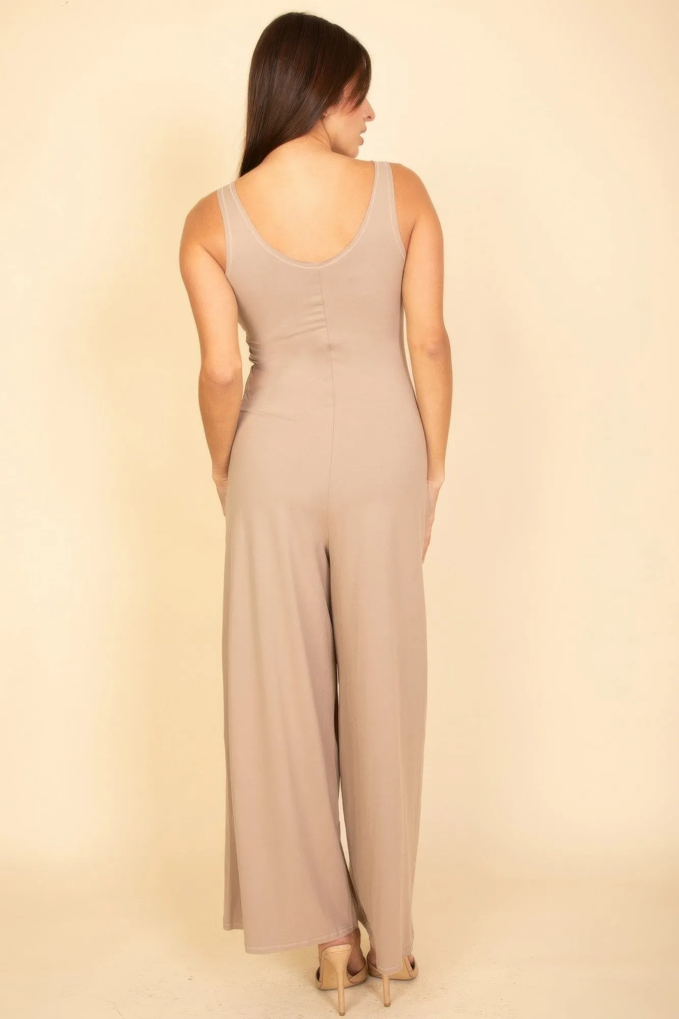 Sleeveless Tank Wide Leg Jumpsuit sold by Gigi Laurent product image thumbnail 5