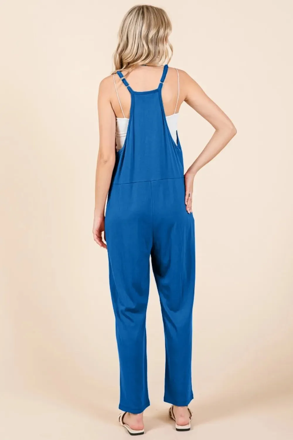 Culture Code Full Size Sleeveless Jumpsuit with Pockets sold by Gigi Laurent product image thumbnail 2