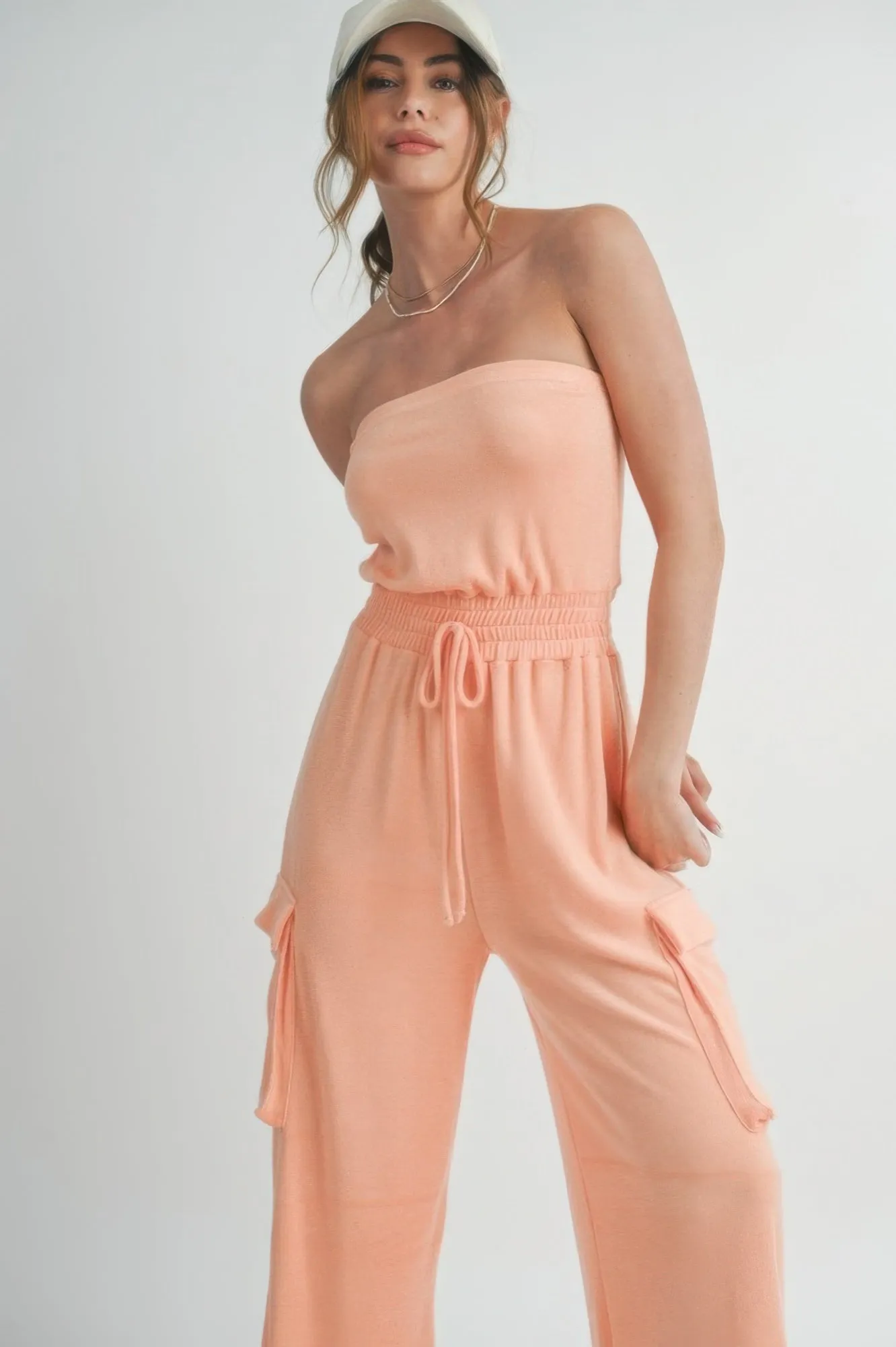 Tube Top Jumpsuit Romper sold by Gigi Laurent product image thumbnail 3