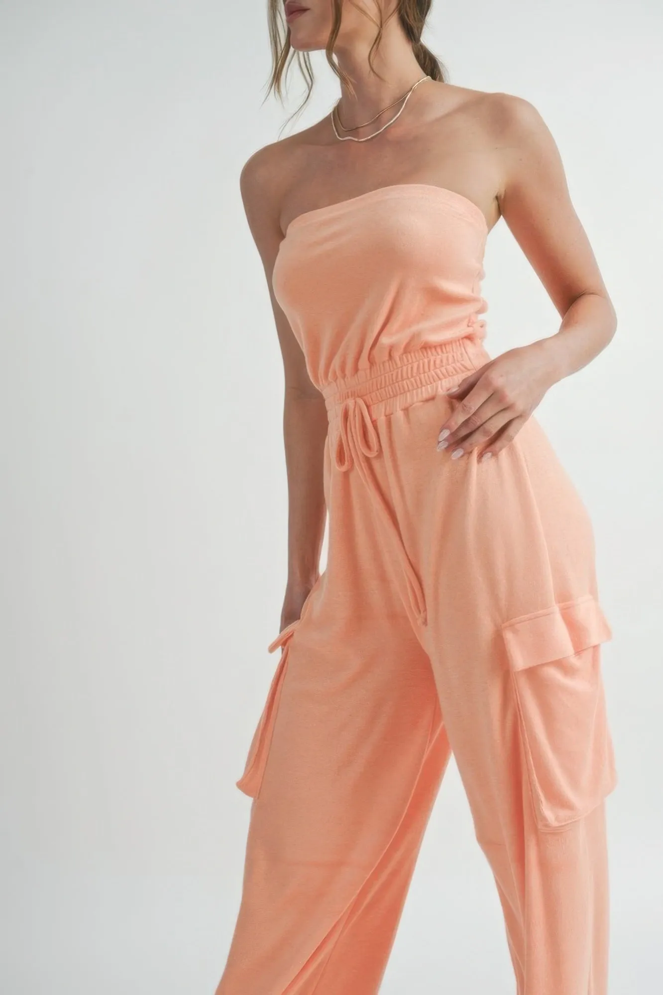 Tube Top Jumpsuit Romper sold by Gigi Laurent product image thumbnail 4