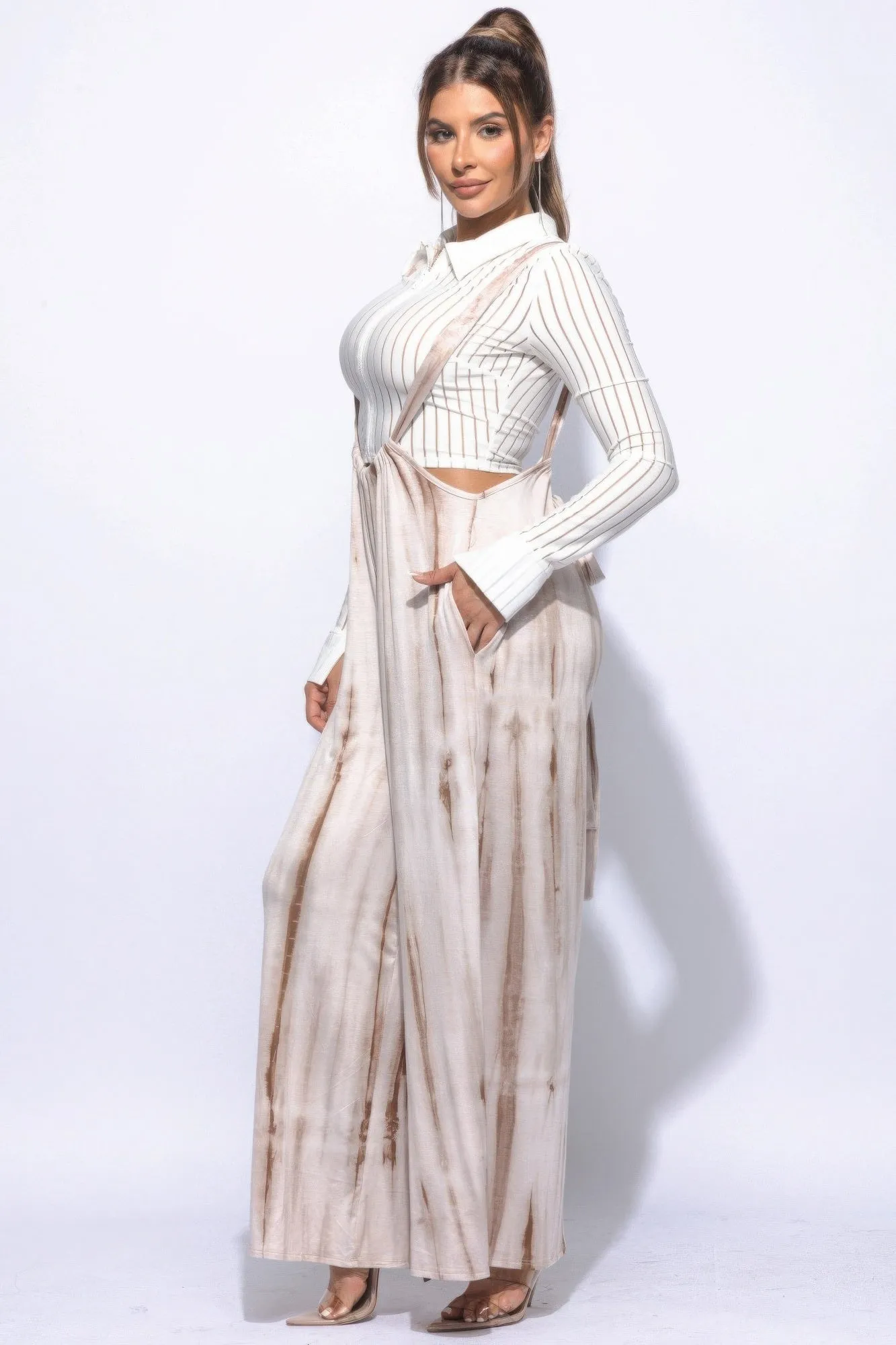 Drawstring Baggy Jumpsuit sold by Gigi Laurent product image thumbnail 2