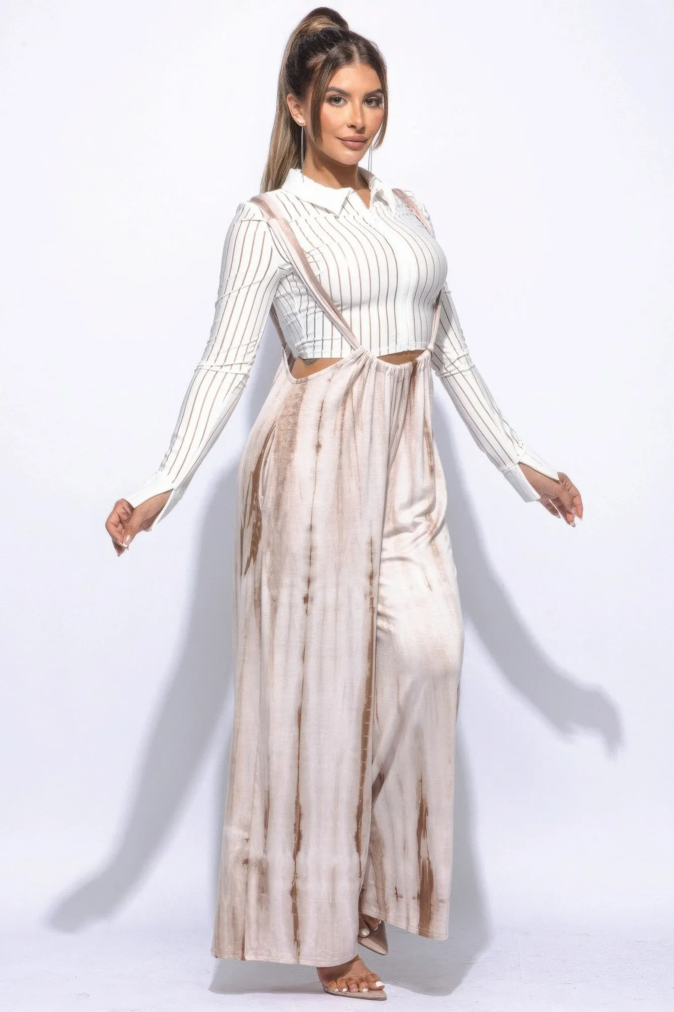 Drawstring Baggy Jumpsuit sold by Gigi Laurent product image thumbnail 3