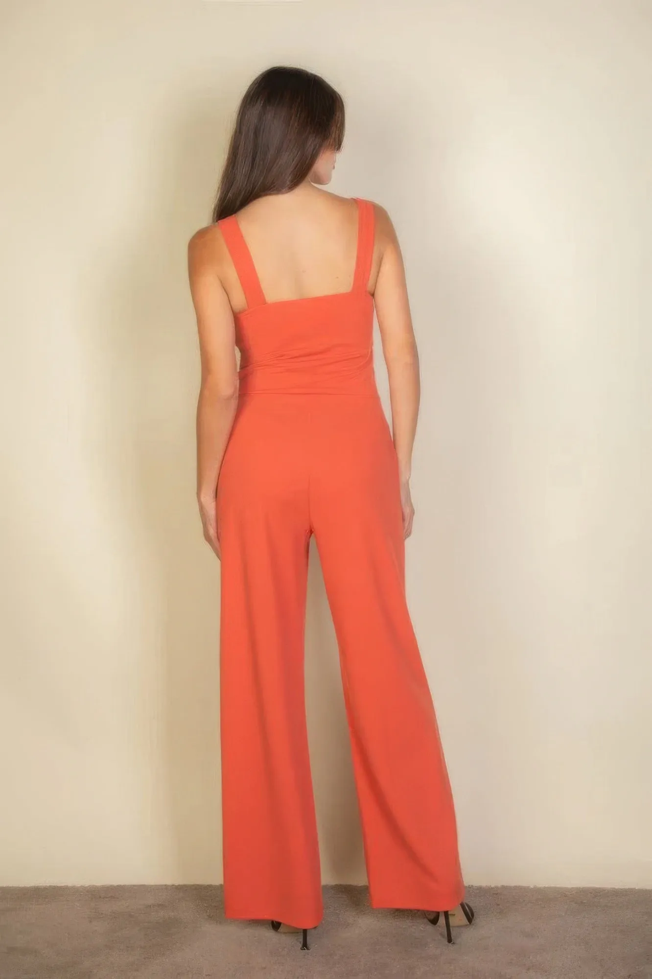 Notched neck cami jumpsuit sold by Gigi Laurent product image thumbnail 4