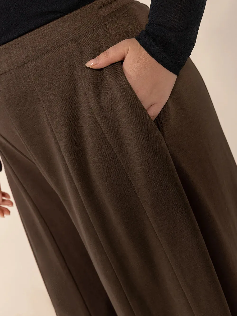 Plus Size Wide Leg Pants with Pockets sold by Gigi Laurent product image thumbnail 3